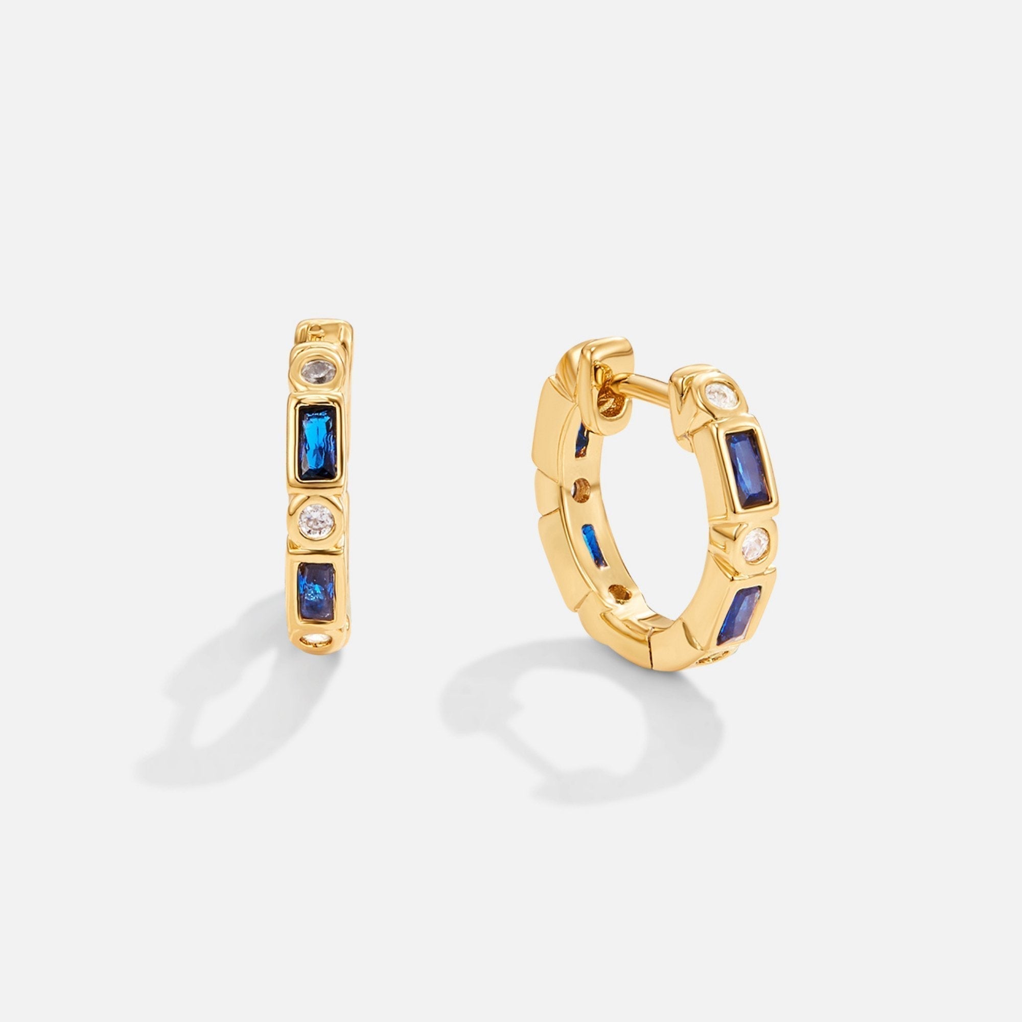 Adeline Sapphire Crystal Earrings