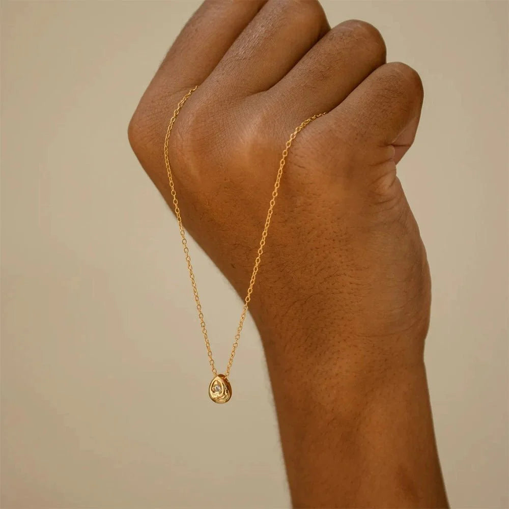 Alba Petite Gemstone Necklace