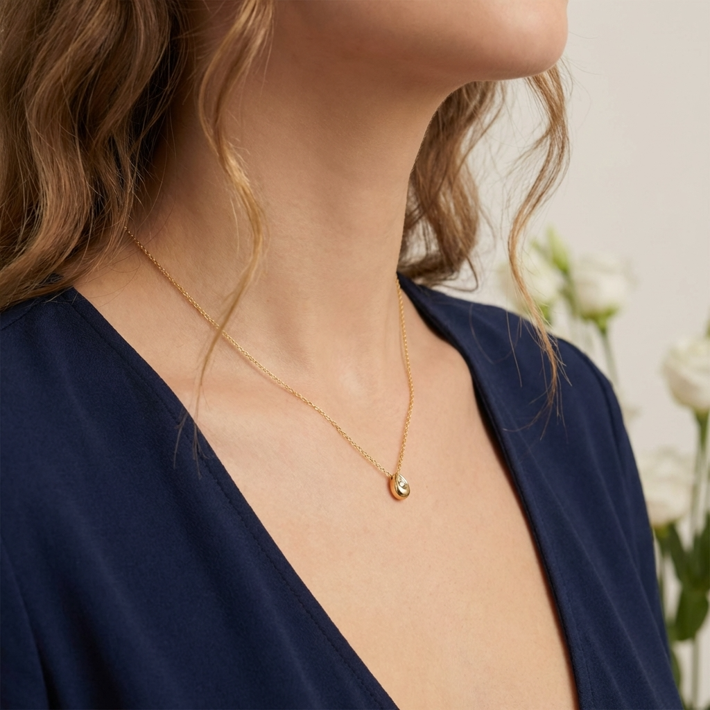 Alba Petite Gemstone Necklace