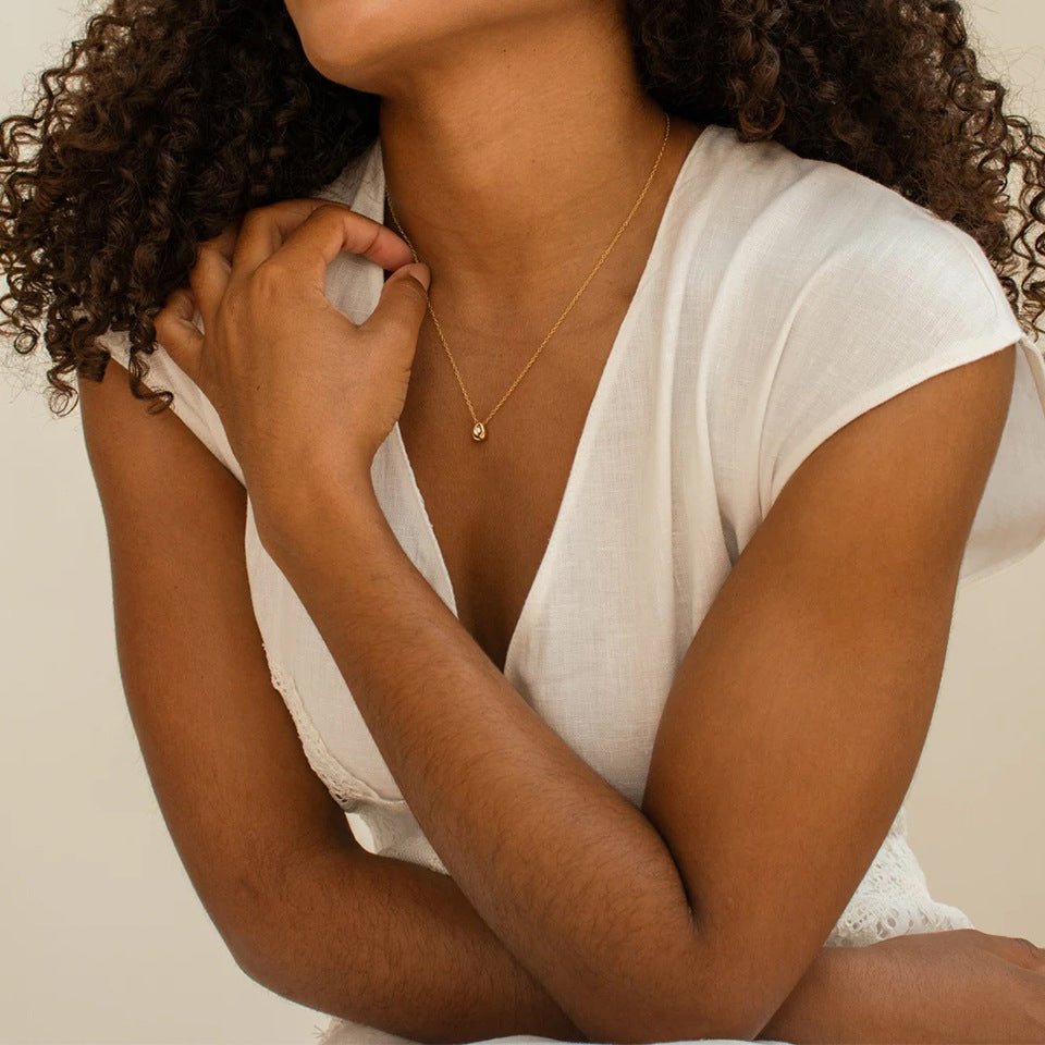Alba Petite Gemstone Necklace