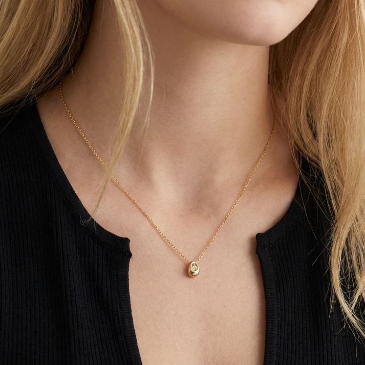 Alba Petite Gemstone Necklace