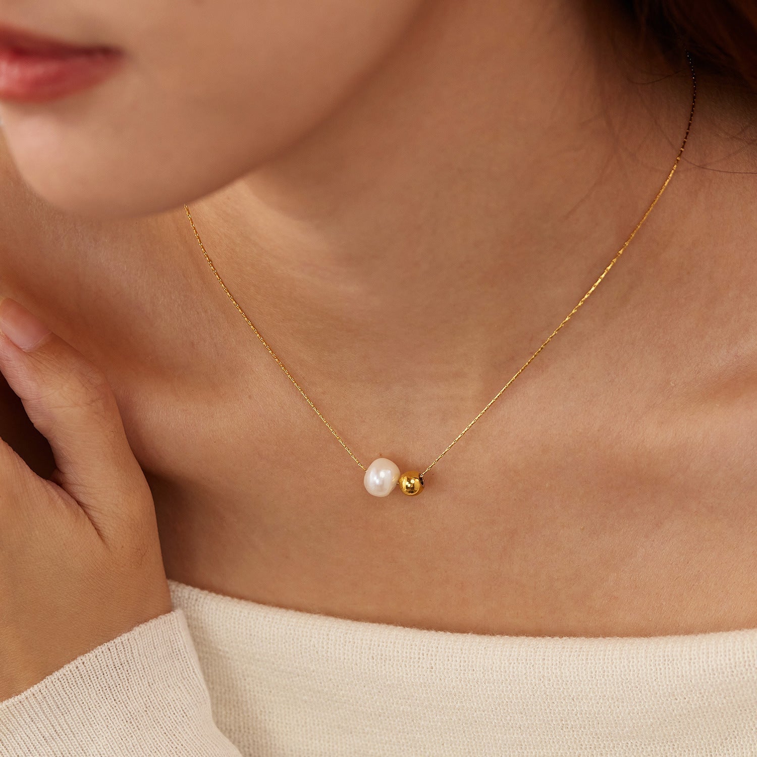 Amaya Pearl Necklace