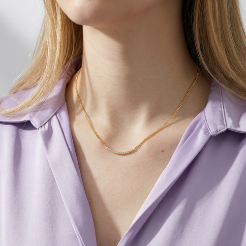 Amira Gold Necklace