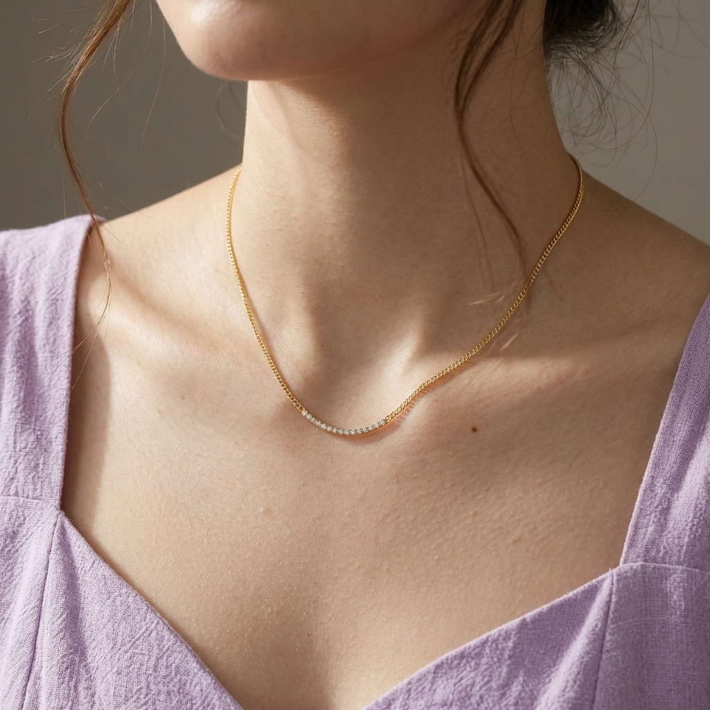 Amira Gold Necklace