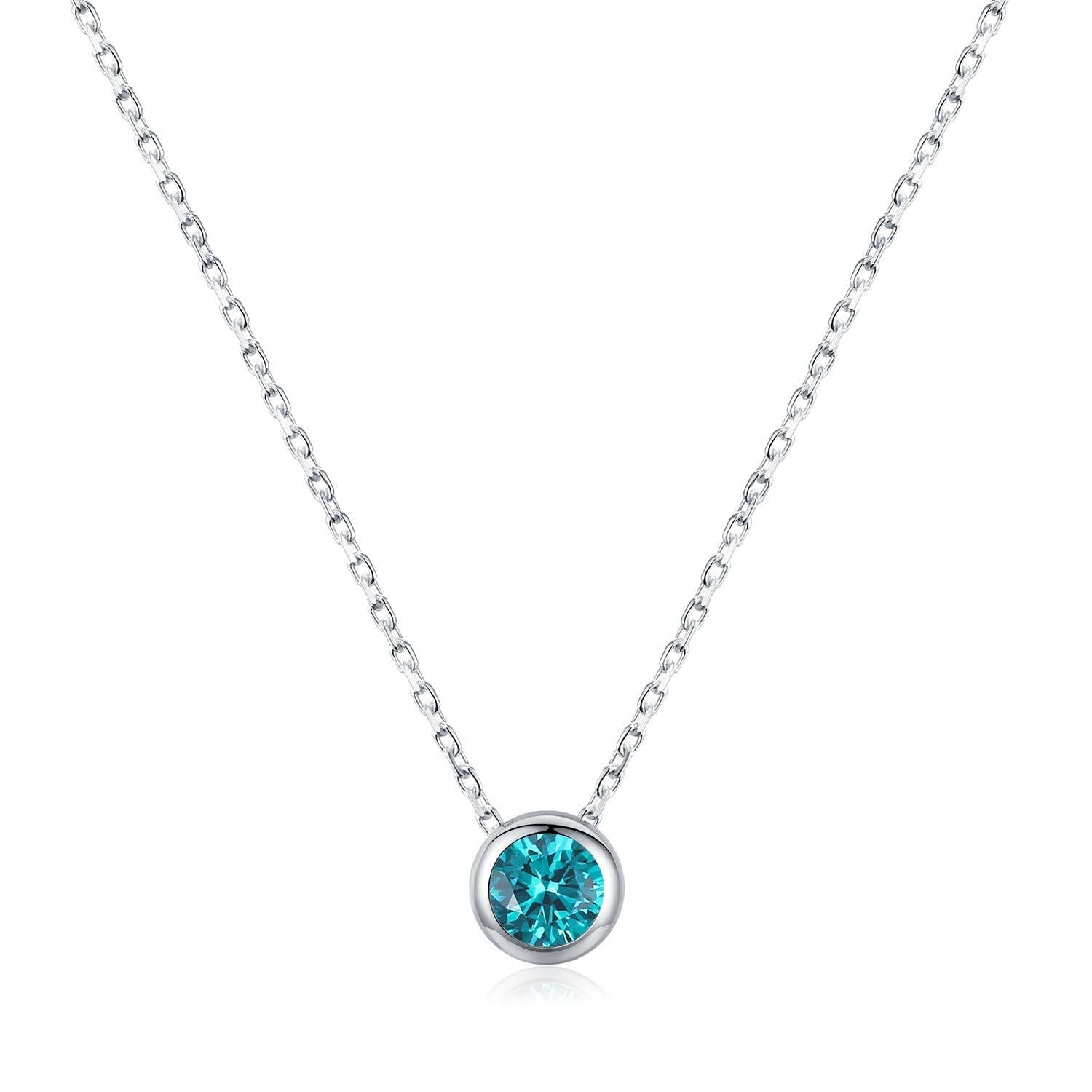 Amira Silver Pendant Necklace
