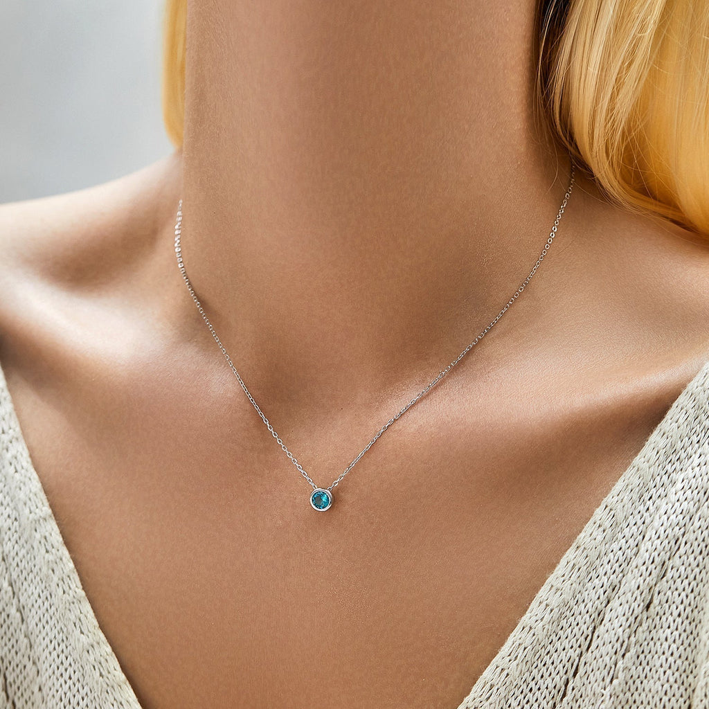 Amira Silver Pendant Necklace
