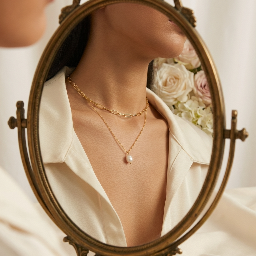 Angela Pearl Necklace