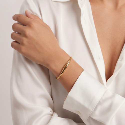 Aria Gold Bangle
