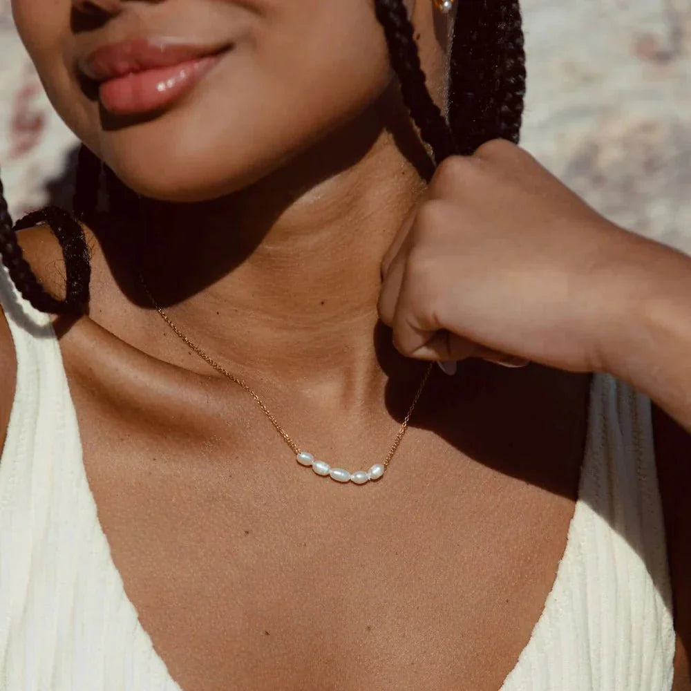 Aria Pearl Necklace
