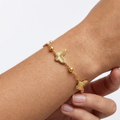 Ariana Butterfly Gold Bracelet