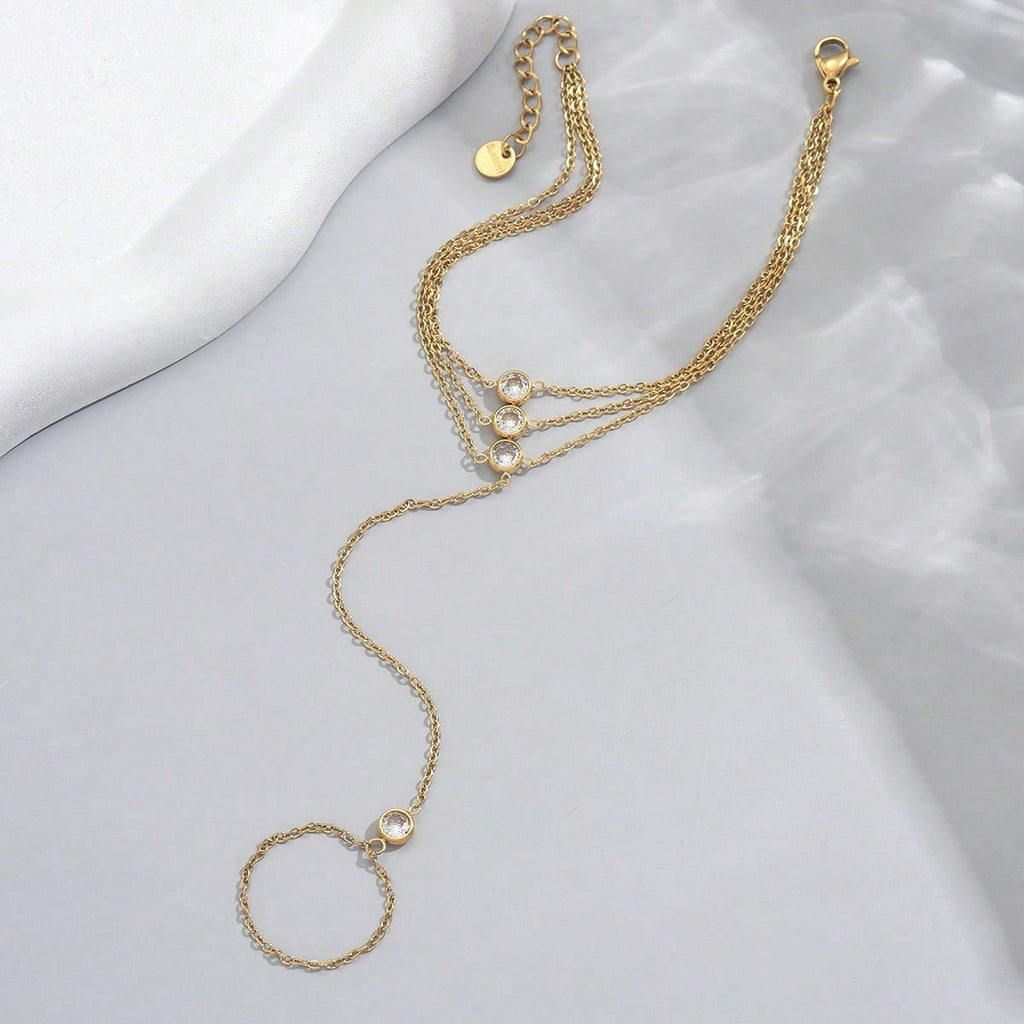 Arielle Crystal Bead Bracelet