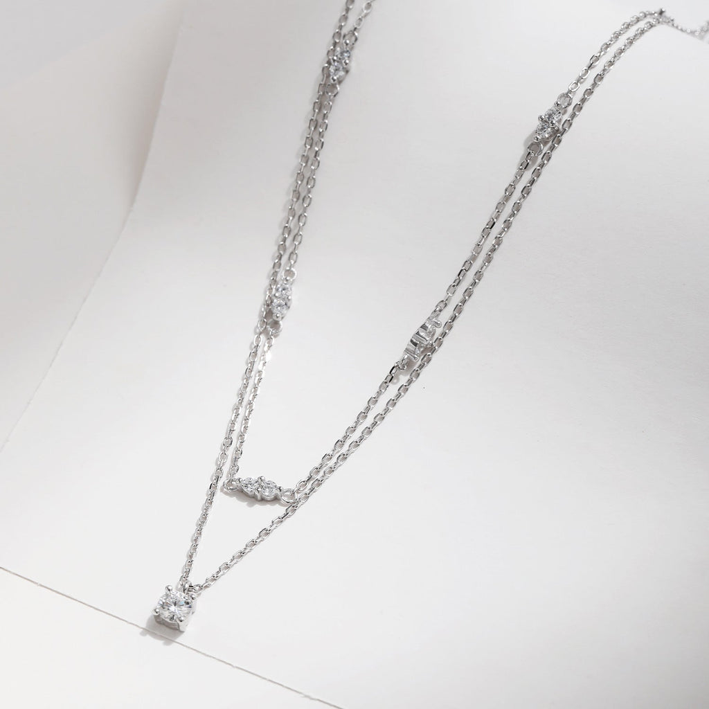 Aurelia Silver Pendant Necklace