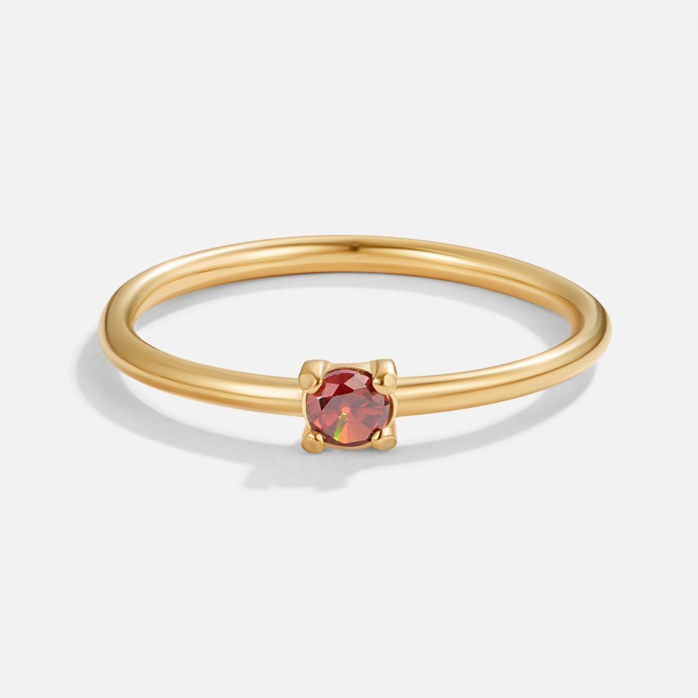 Aurora Birthstone Ring