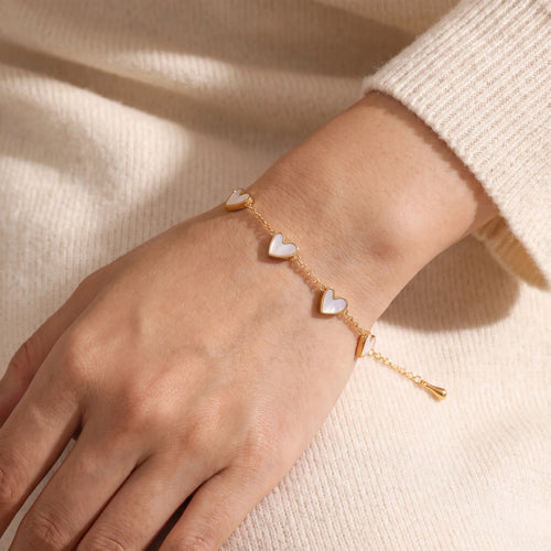 Aurora Heart Bracelet