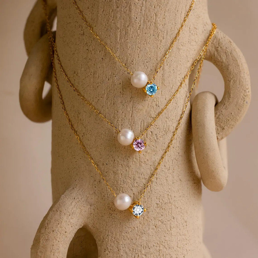 Ayla Birthstone Necklace
