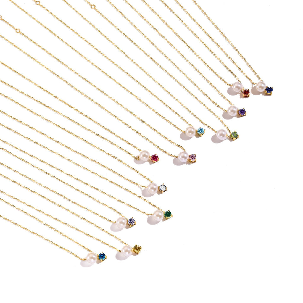 Ayla Birthstone Necklace