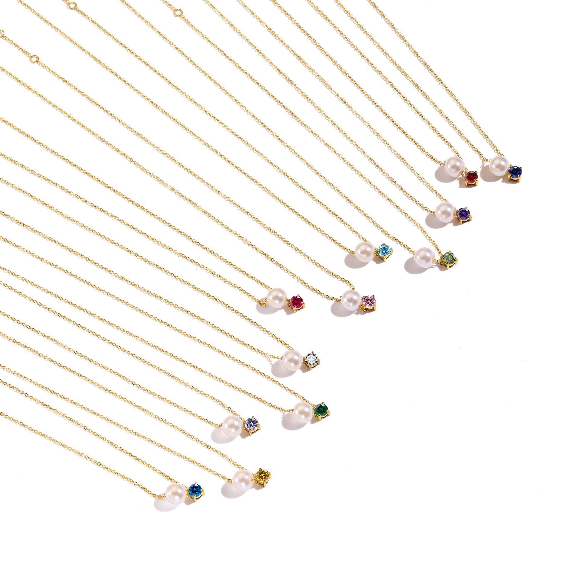 Ayla Birthstone Necklace