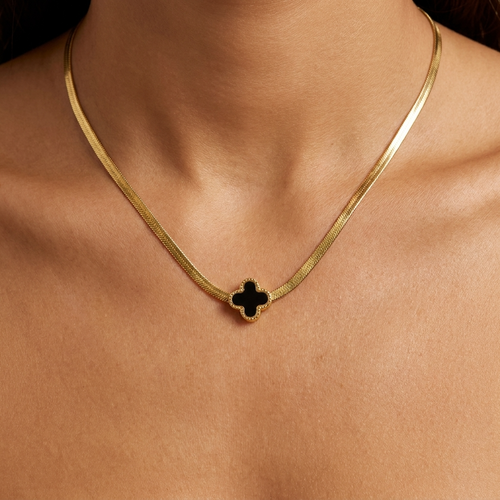 Azalea Lucky Clover Necklace