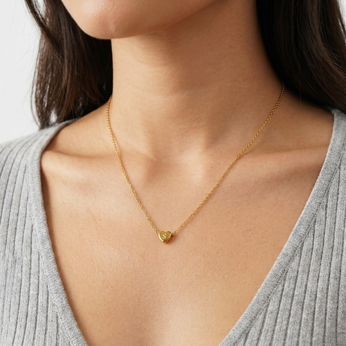 Bea Heart Necklace