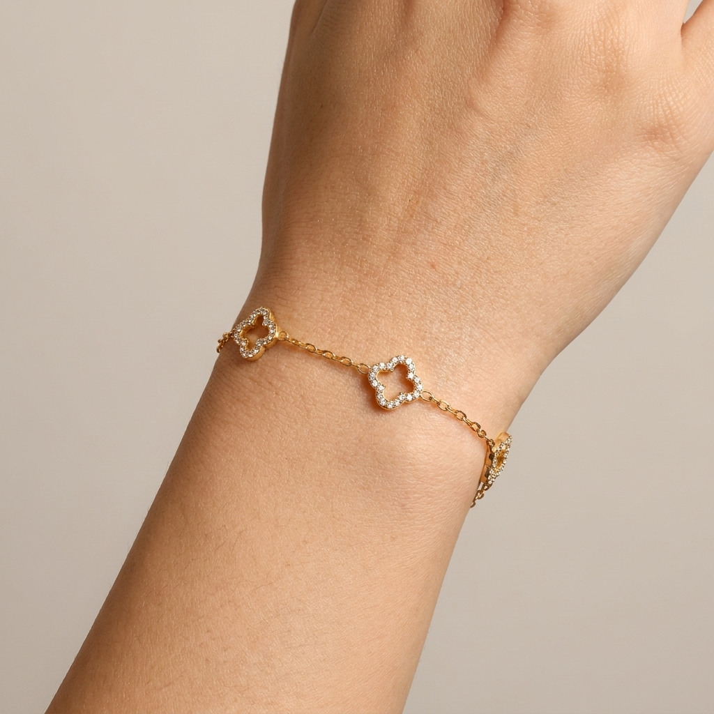 Celine Clover Bracelet