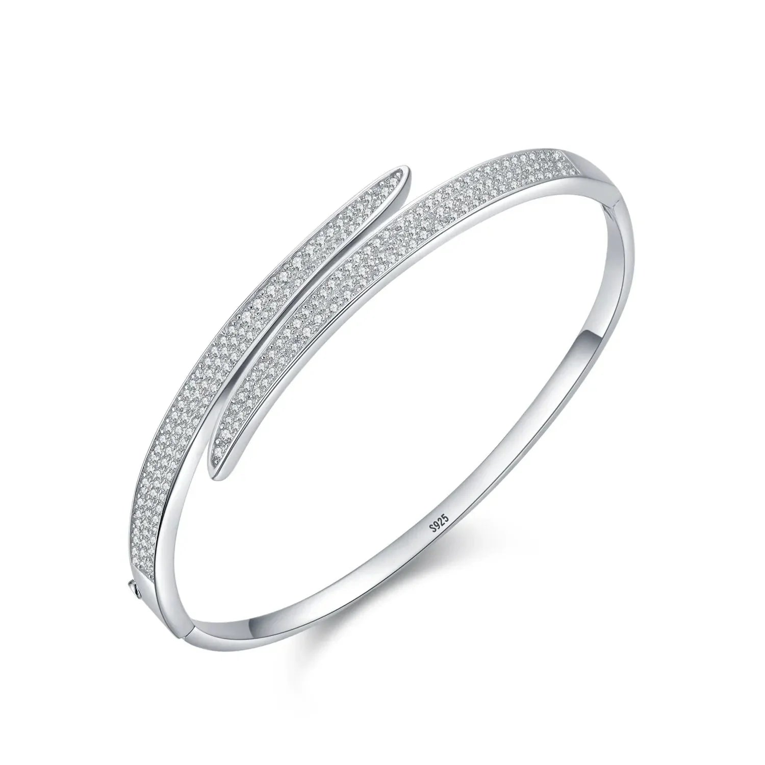 Céline Glow Silver Bangle