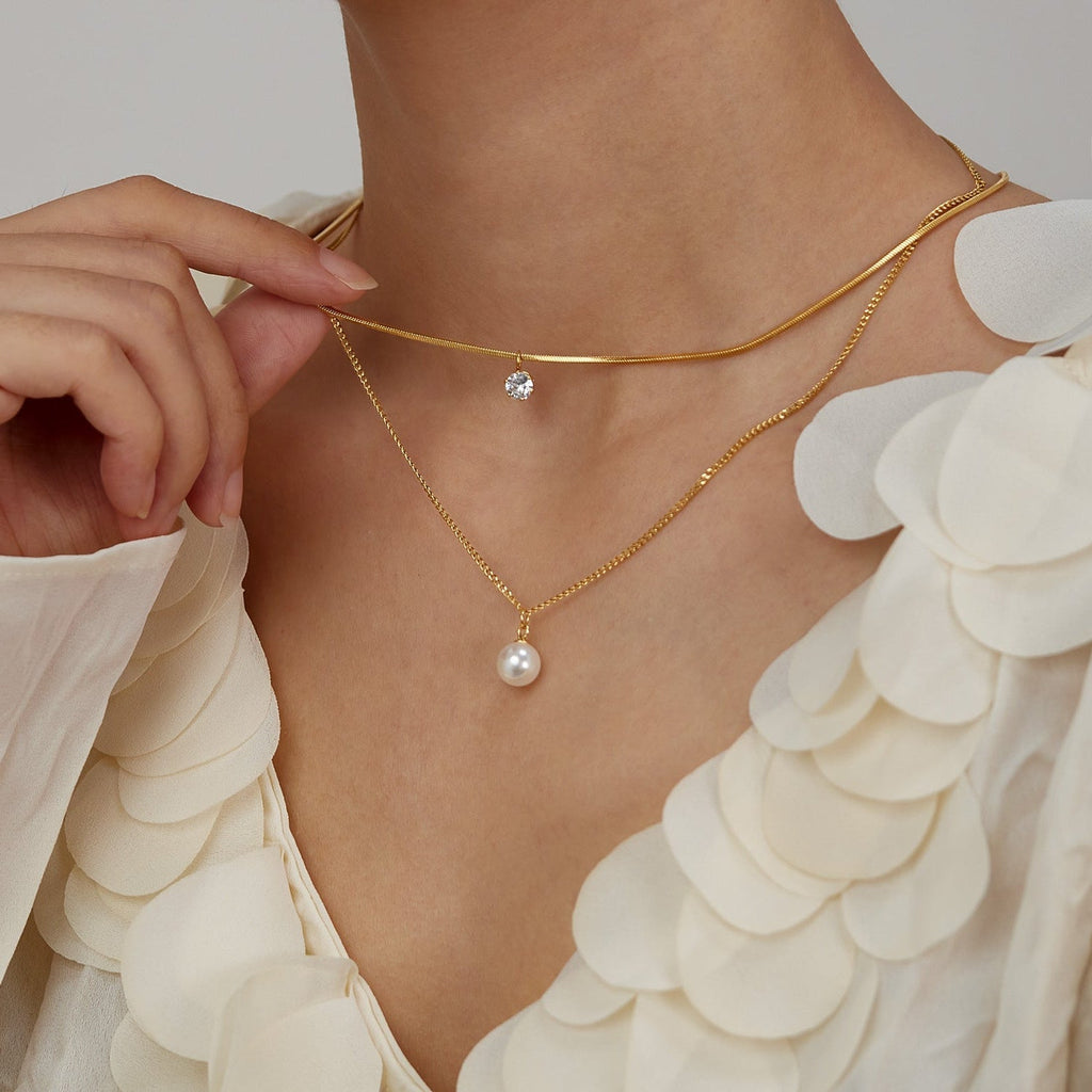 Céline Pearl Necklace