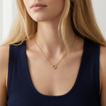 Celine Sparkle Clover Necklace