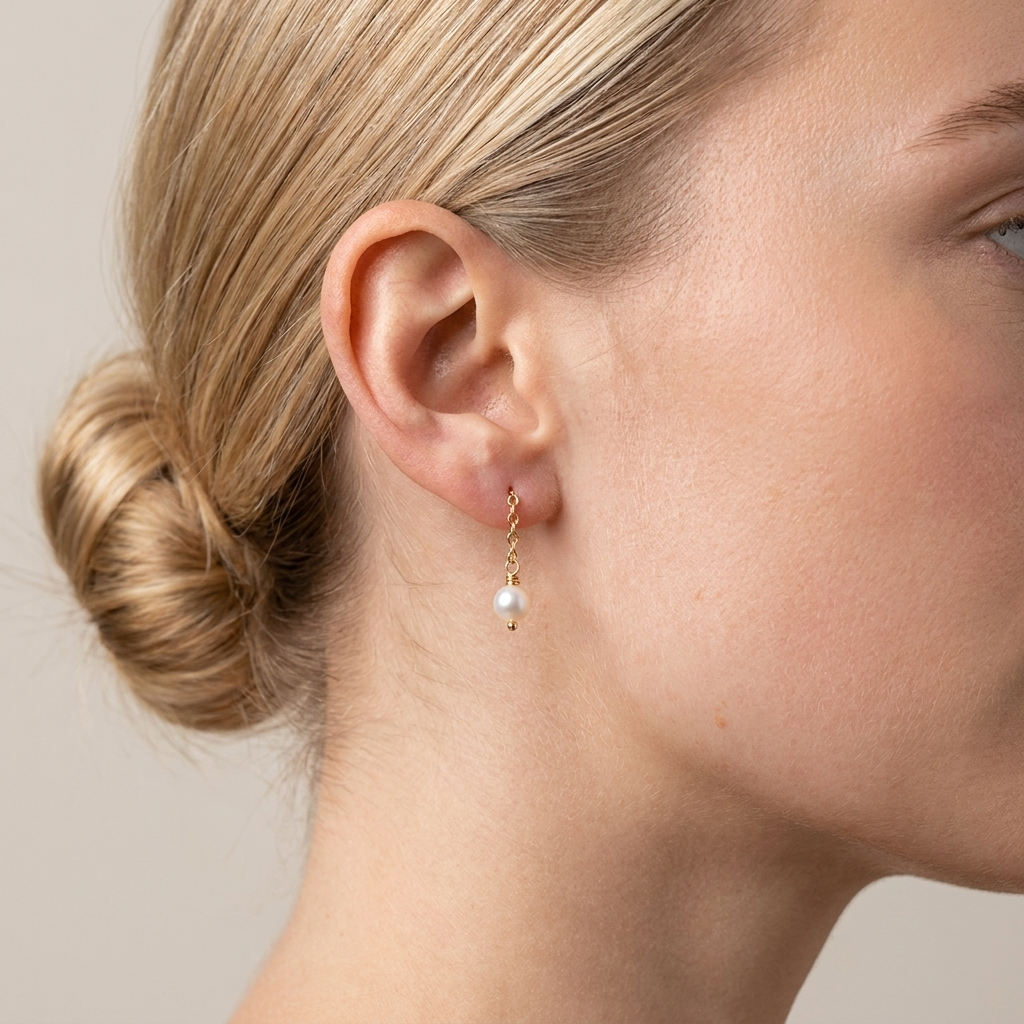 Clara Pearl Drop Earrings