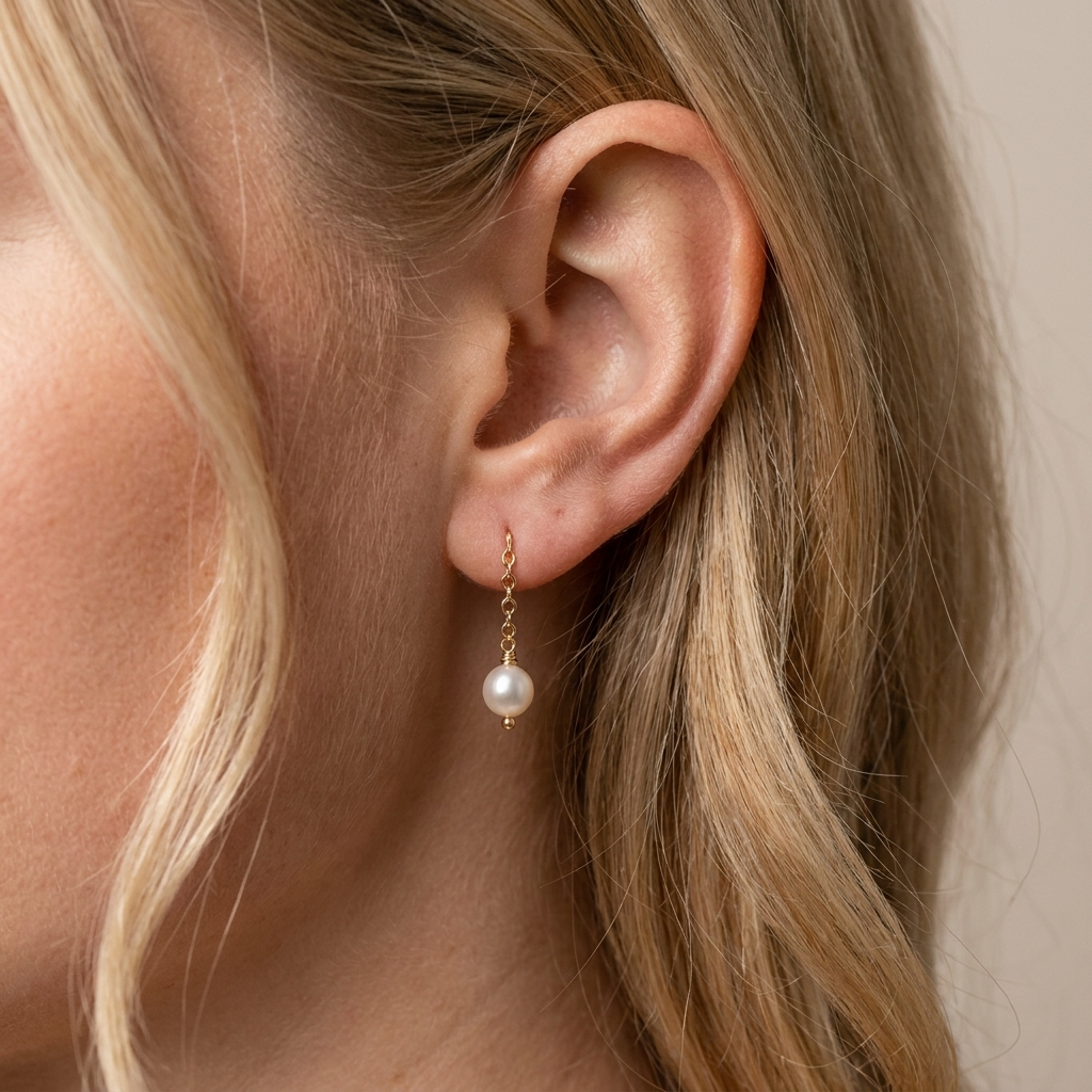 Clara Pearl Drop Earrings