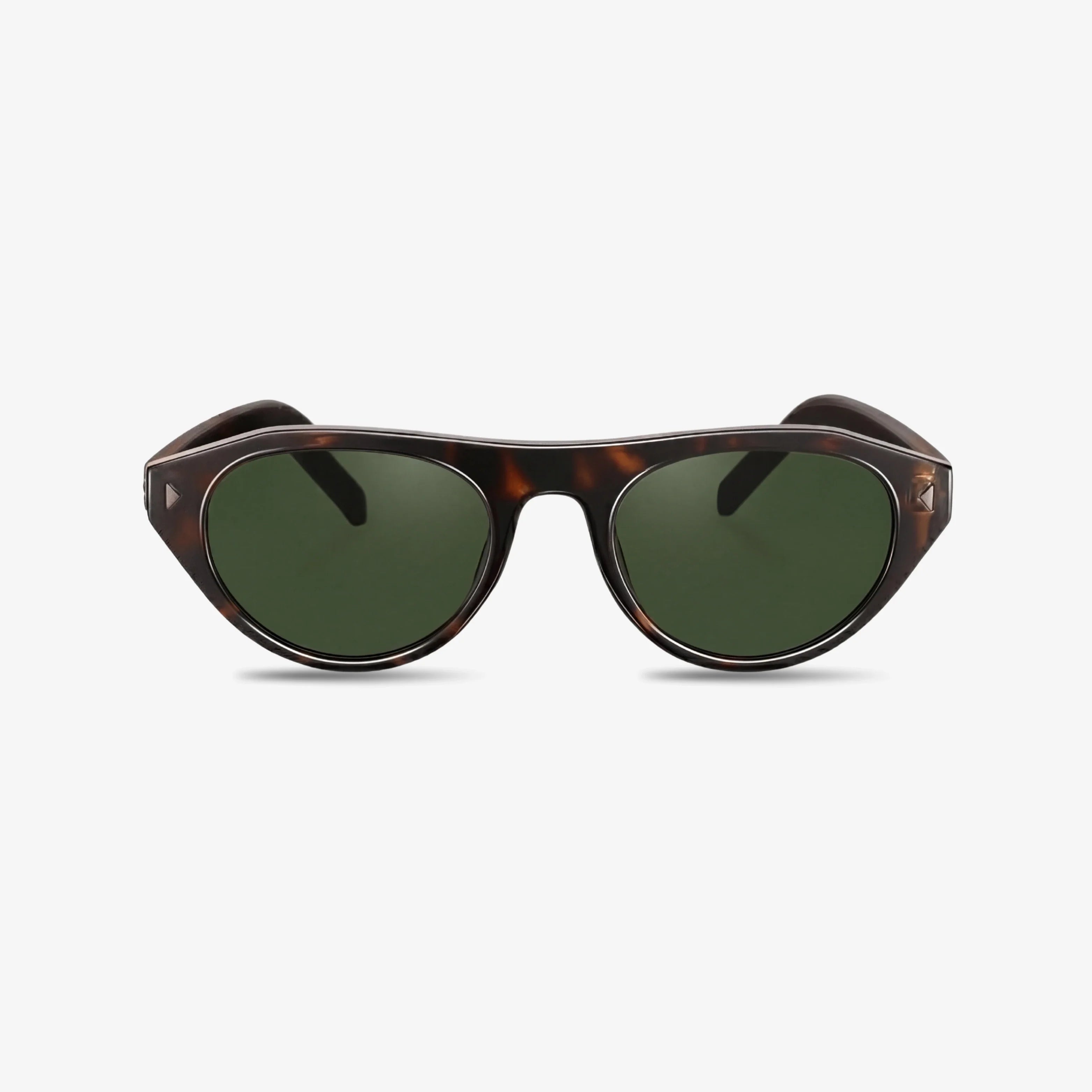Como Retro Oval Sunglasses