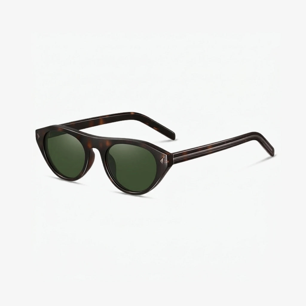 Como Retro Oval Sunglasses