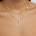 Crystal Teardrop Necklace
