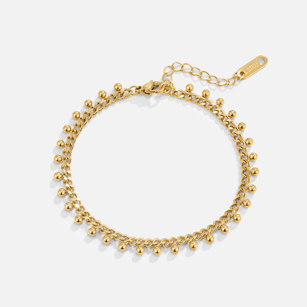 Cuban Link Droplet Bracelet