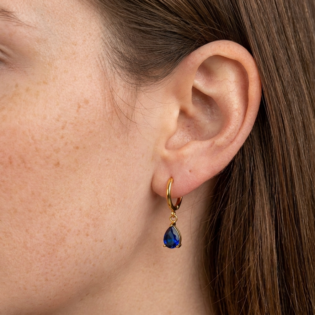 Dahlia Gemstone Earrings