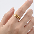 Daily Faith Gold Ring