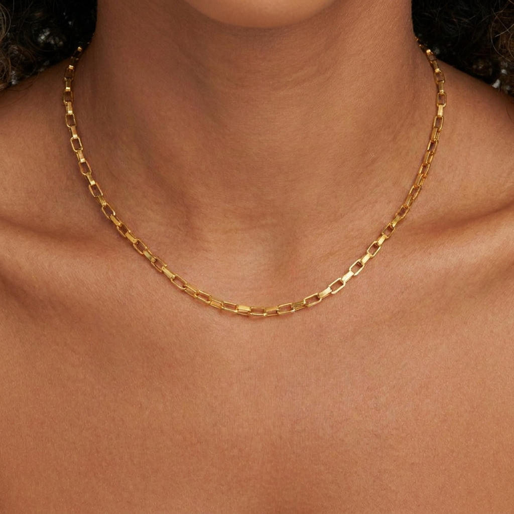 Delphine Gold Necklace