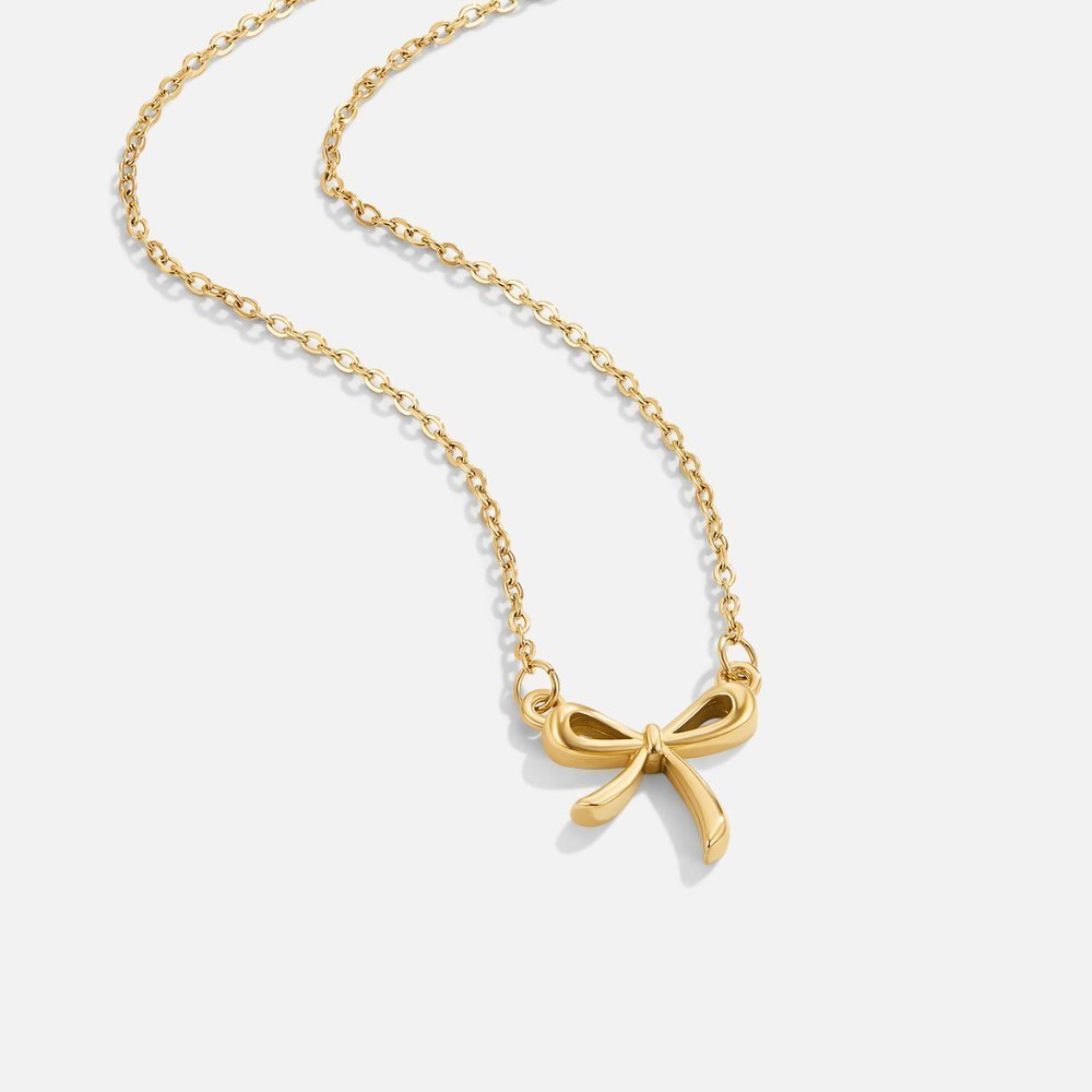 Elegant Bow Necklace