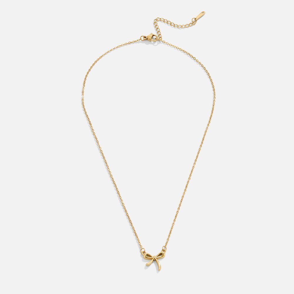 Elegant Bow Necklace