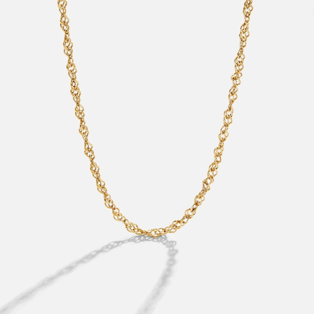 Elina Twist Chain Necklace
