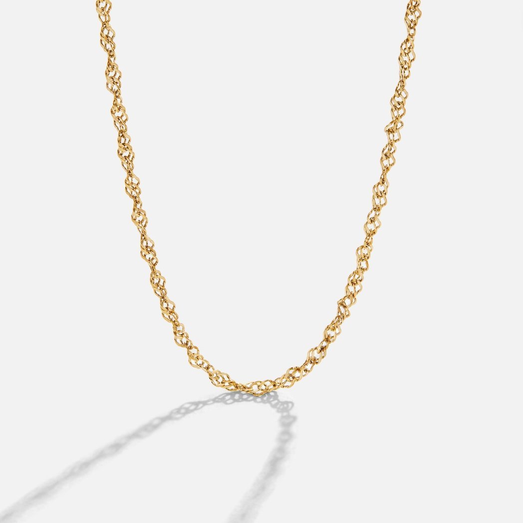 Elina Twist Chain Necklace
