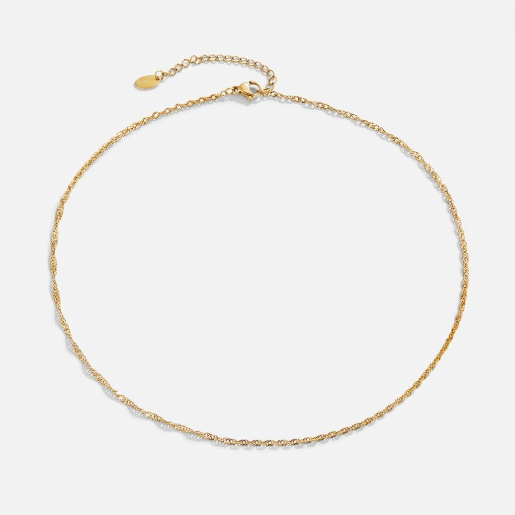 Elina Twist Chain Necklace