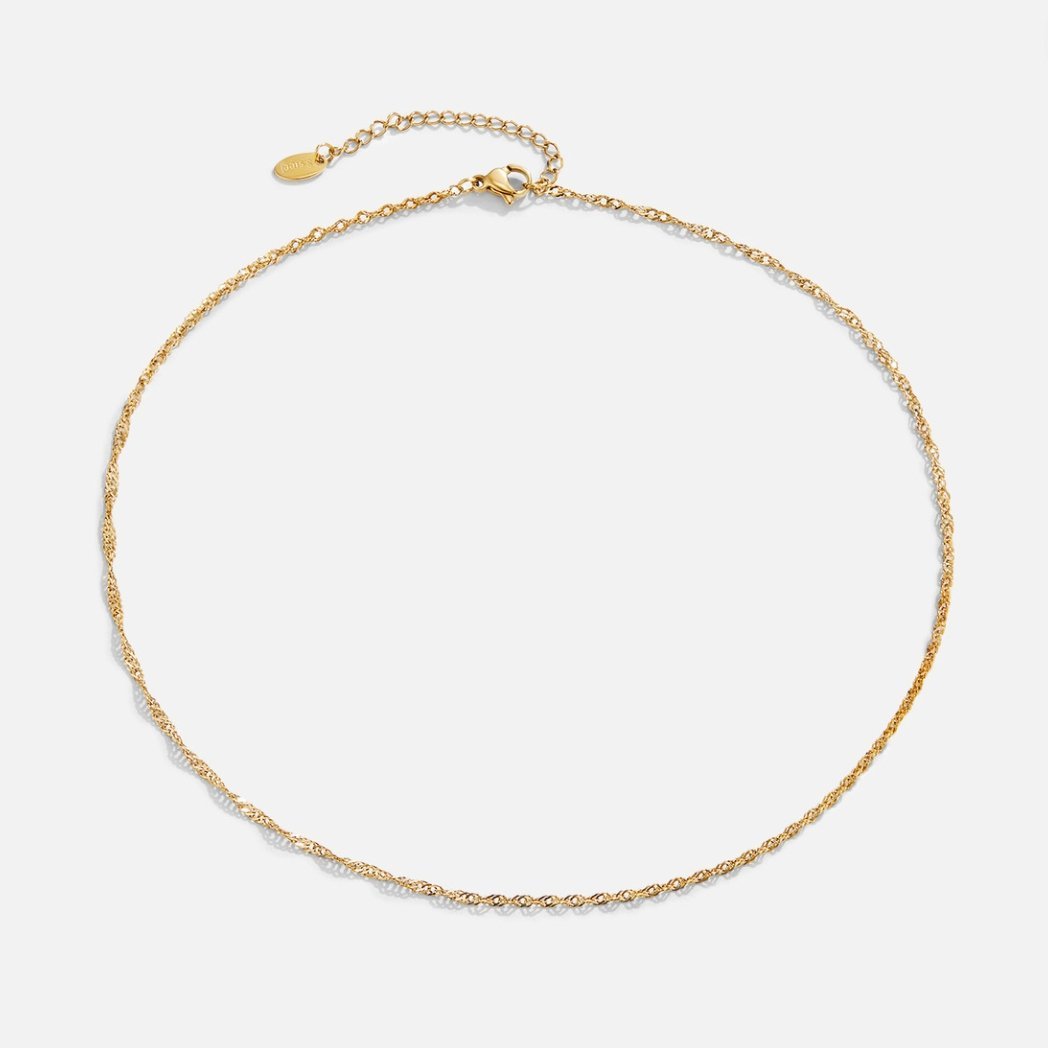Elina Twist Chain Necklace