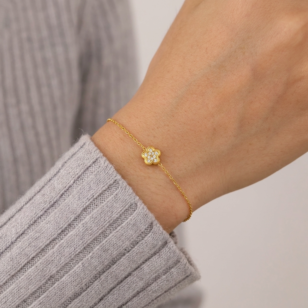 Elise Clover Bracelet