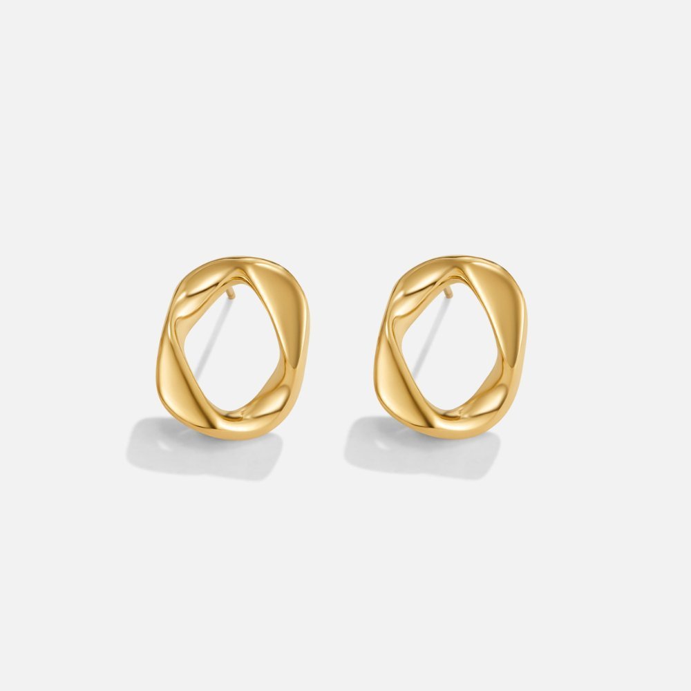 Elise Gold Earrings