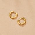 Evan Bead Hoop Earrings