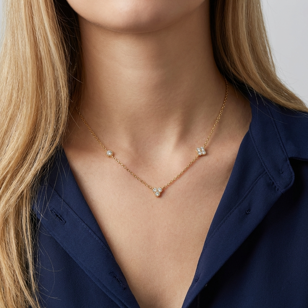 Freya Clover Necklace