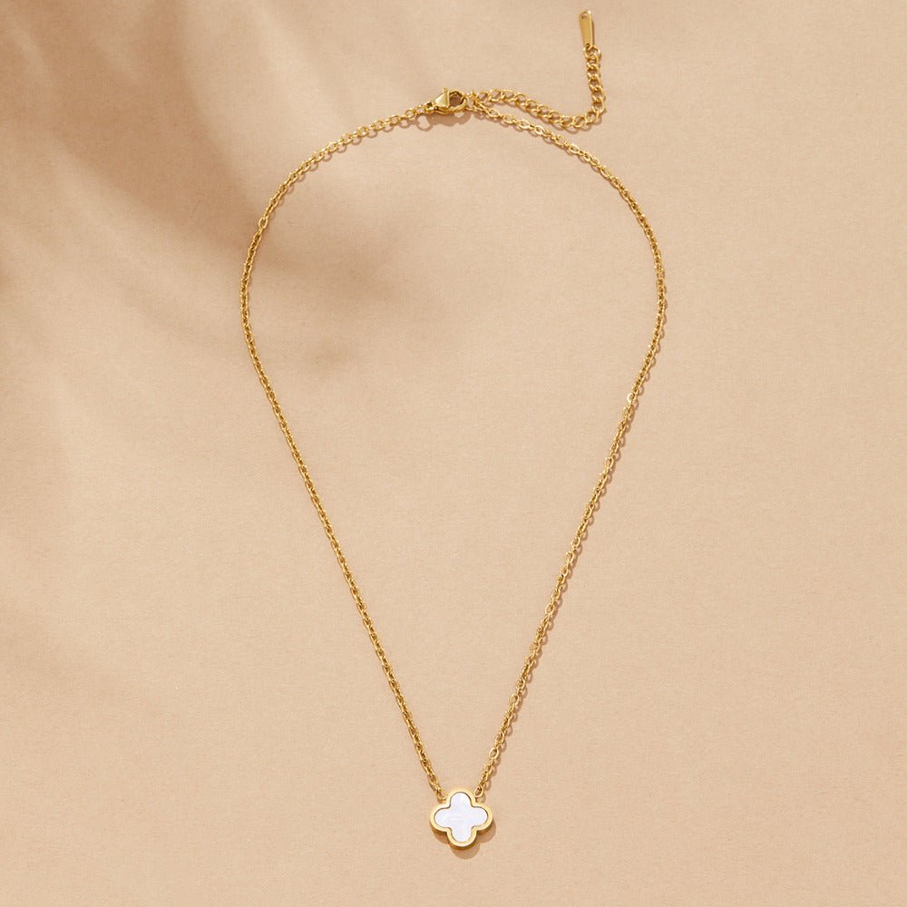 Freya Clover Pendant Necklace