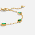 Gem Emerald Bracelet
