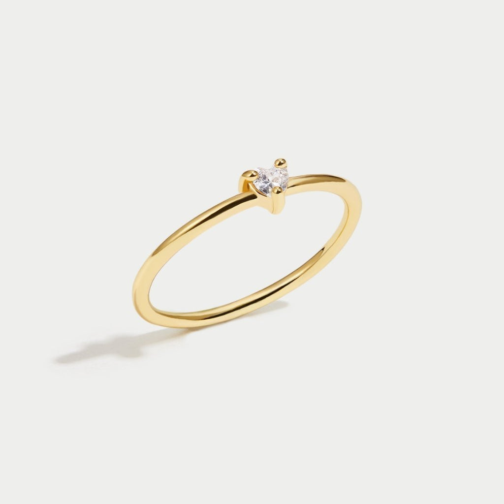 Greta Heart Ring