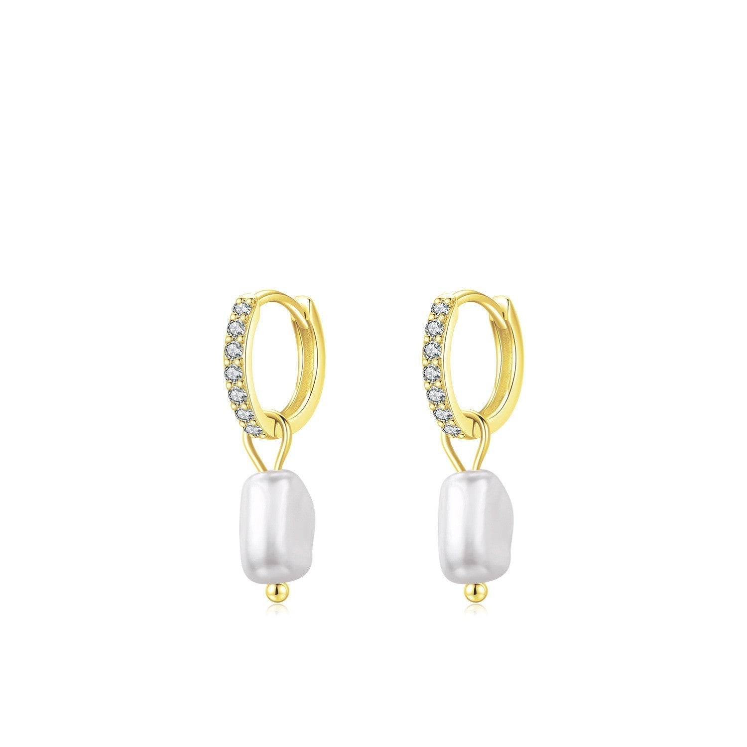 Inaya Sterling Silver Huggies